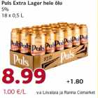 Allahindlus - Puls Extra Lager hele õlu