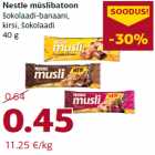 Allahindlus - Nestle müslibatoon