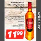 Allahindlus - Whiskey Grant`s The Family Reserve, 40%, 70 cl*