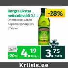 Allahindlus - Borges Extra neitsioliiviõli 0,5 l