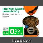 Allahindlus - Fazer Must suitsusune taskuleib 280 g