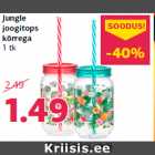 Jungle
joogitops
kõrrega
1 tk