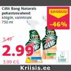 Cillit Bang Naturals
puhastusvahend