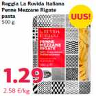 Reggia La Ruvida Italiana
Penne Mezzane Rigate
pasta
500 g