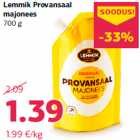 Lemmik Provansaal
majonees
700 g