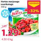 Hortex marjasegu
vaarikatega
300 g