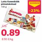 Lotte Kommiköök
piimašokolaad
100 g