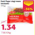 Eesti Pagar singi-muna
teratasku
175 g