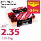 Eesti Pagar
Suvemarjakook
400 g