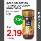 Allahindlus - GOLD SELECTION TCHIBO LAHUSTUV KOHV