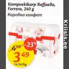 Allahindlus - Kompvekikarp Raffaello, Ferero, 240 g