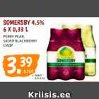 Allahindlus - SOMERSBY  4.5%
6 X 0,33 L