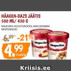 Allahindlus - HÄAGEN-DAZS JÄÄTIS 