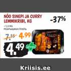 Allahindlus - NÕO SINEPI JA CURRY
LEMMIKRIBI, KG