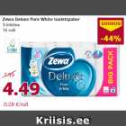 Allahindlus - Zewa Deluxe Pure White tualettpaber