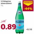 Allahindlus - S.Pellegrino
mineraalvesi
1 L