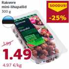 Allahindlus - Rakvere
mini-lihapallid
300 g