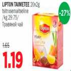 Lipton taimetee tsitrusemaitseline