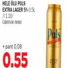 Hele õlu Puls Extra Lager