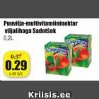 Allahindlus - Puuvilja-multivitamiininektar viljalihaga Sadotšok 0,2 L