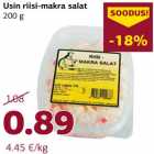 Allahindlus - Usin riisi-makra salat
200 g