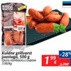 Allahindlus - Kuldne grillvorst juustuga, 500 g