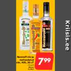 Allahindlus - Nemiroff viin ja
maitsestatud
viin, 40%, 50 cl*