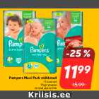 Mähkmed - Pampers Maxi Pack mähkmed