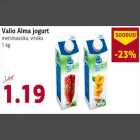 Allahindlus - Valio Alma jogurt metsmaasika, virsiku 1 kg