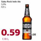 Saku Rock hele õlu