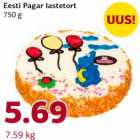 Allahindlus - Eesti Pagar lastetort
750 g