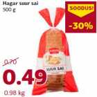 Allahindlus - Hagar suur sai
500 g