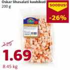 Oskar lihasalati kuubikud
200 g