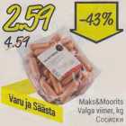 Allahindlus - Maks&Moorits Valga viiner, kg