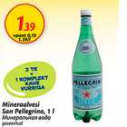 Allahindlus - Mineraalvesi San Pellegrino, 1 l