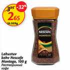 Allahindlus - Lahustuv kohv Nescafe Montego, 100 g