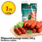 Allahindlus - Õllepunnid juustuga Isukas, 500 g