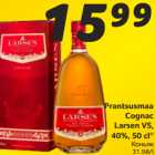 Allahindlus - Prantsusmaa
Cognac
Larsen VS,
40%, 50 cl*
