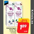 Koorene jogurt
Farmi, 1 kg