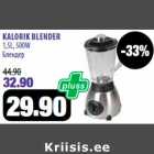 Allahindlus - KALORIK BLENDER
1,5L, 500W