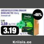 Allahindlus - GREENFIELD FLYING DRAGON
ROHELINE TEE 100x2g