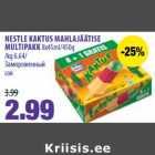 Allahindlus - NESTLE KAKTUS MAHLAJÄÄTISE
MULTIPAKK 8x45ml/450g