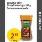 Allahindlus - Lahustuv kohv Nescafe Montego, 100 g