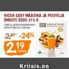 Allahindlus - NICEN EASY MAASIKA JA PUUVILJA
SMUUTI SEGU 375 G