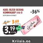 Allahindlus - KARL FAZER GEISHA
KOMMIKARP 350 G