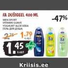 Allahindlus - FA DUŠIGEEL 400 ML