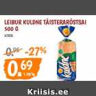 Allahindlus - LEIBUR KULDNE TÄISTERARÖSTSAI
500 G