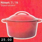 Allahindlus - Malmpott, 5 l, 1 tk