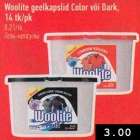 Allahindlus - Woolite geelkapslid Color või Dark, 14 tk/pk