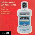 Allahindlus - Listerine suuvesi Stay White, 250 ml